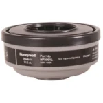 Honeywell North N75001L Organic Vapor (OV) Respirator Cartridge, Black - 1 Pair - Image 2