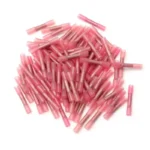 New Age America HDPE Heat Shrink Butt Connector 22-18 AWG, Red - 2,500PCS Bulk Pack - Image 2