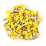 New Age America Wire Ferrules Insulated 10 AWG, Yellow - 1,000PCS Bulk Pack - Image 2