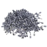 New Age America Wire Ferrules Insulated 20 AWG, Gray - 1,000PCS Bulk Pack - Image 2