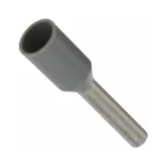 New Age America Wire Ferrules Insulated 20 AWG, Gray - 1,000PCS Bulk Pack