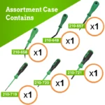 WAGO 210 Series 6pc Operating Tool Assortment - Image 2