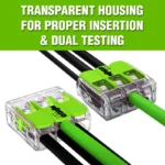 WAGO 221 Series Green Range 36pc Compact Splicing Wire Connectors Assortment - Image 5