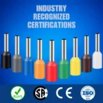 New Age America Wire Ferrules Insulated 20 AWG, Gray - 1,000PCS Bulk Pack - Image 6