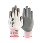 Ansell 11-644 HyFlex Cut-Resistant Work Gloves, Foam Nitrile Palm Coating - Size 9 - L - 12 Pairs