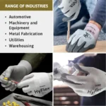 Ansell 11-644 HyFlex Cut-Resistant Work Gloves, Foam Nitrile Palm Coating - Size 9 - L - 12 Pairs - Image 3