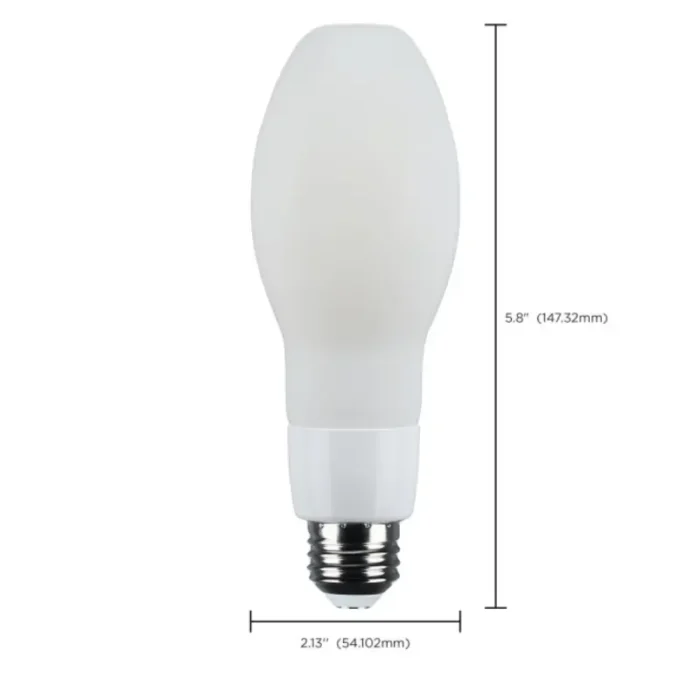 Satco S13182 - 15 Watt LED HID Replacement; ED17; 5000K; Medium Base; White; 120-277 Range Voltage - Image 3