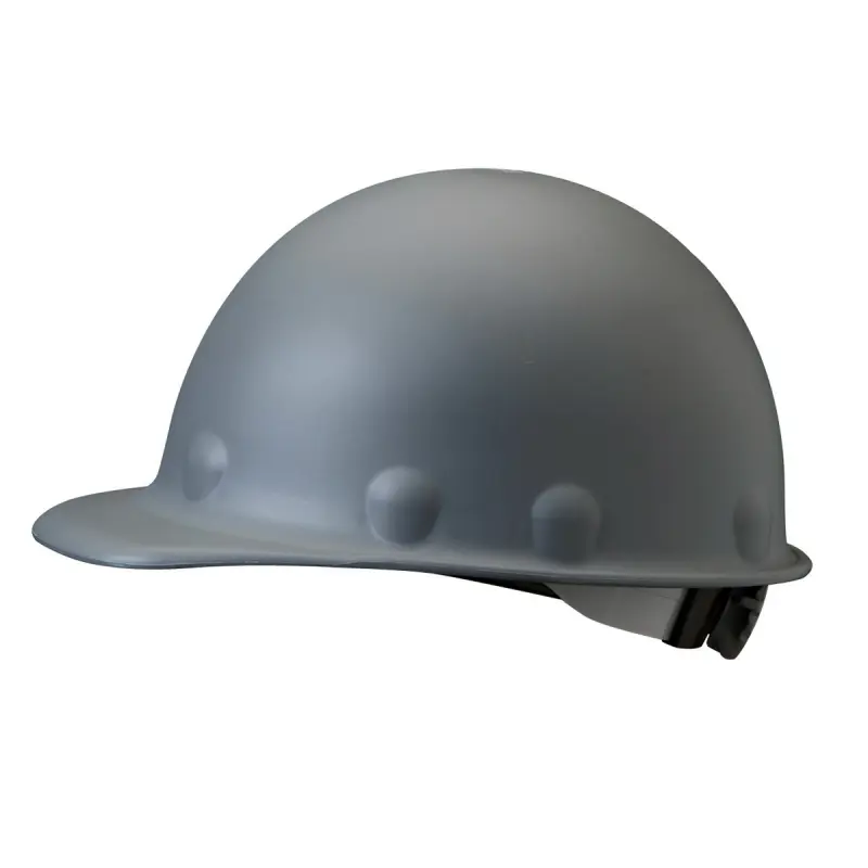 P2ARW09 Honeywell Fibre-Metal P2ARW09 Roughneck Hard Hat, Ratchet Suspension – Gray - Image 1