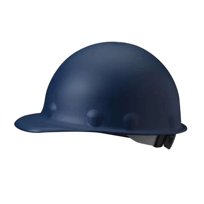 P2ARW71 Honeywell Fibre-Metal P2AQRW71 Roughneck Hard Hat, SuperEight Ratchet w/ Quick-Lok – Blue - Image 1