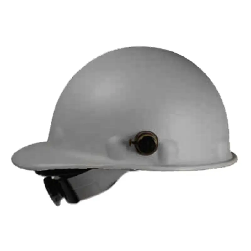P2HNQRW09 Honeywell Fibre‑Metal P2HNQRW09 Roughneck Hard Hat, High Heat, SuperEight Ratchet w/ Quick-Lok – Gray - Image 1