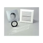 Panasonic PCNLF04S WhisperLine Accessory - 4" Single Pick Up Inlet Grille & 4" Damper