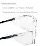 Honeywell Uvex S0112C Ultra-Spec 2001 Clear Safety Glasses With Clear Anti-Fog Lens - Image 4
