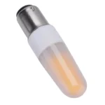 Satco S11216 4W LED T4 Lamp - Frost - BA15d Base - Image 2