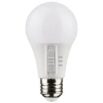 Satco S11775 9W 3-CCT Selectable LED A19 Lamp, E26 Base - 4 Pack - Image 2