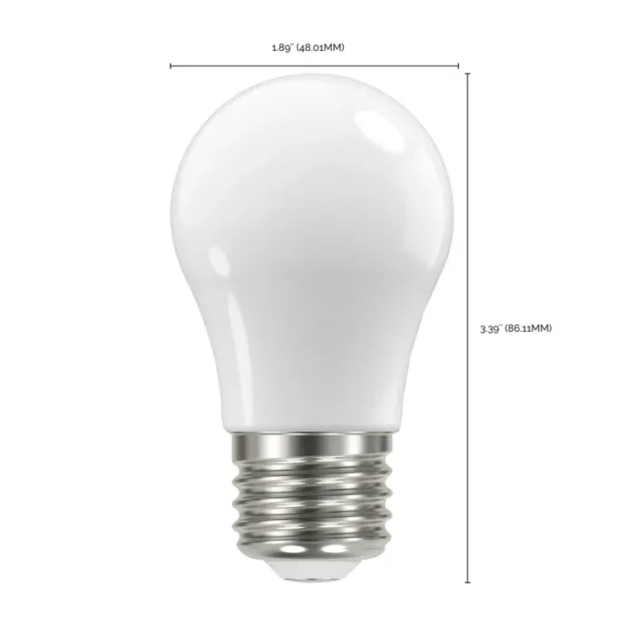 Satco S12407 - 8.2 Watt LED A15; Soft White; Medium Base; 3000K; 90 CRI; 120 Volt - Image 3
