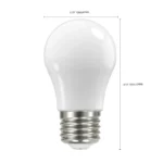 Satco S12419 8.2 Watt LED A19; Soft White; Medium Base; 2700K; 90 CRI; 120 Volt - Image 2