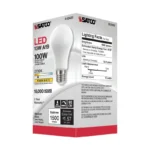 Satco S12433 - 13.5 Watt LED A19; Soft White; Medium Base; 2700K; 90 CRI; 120 Volt