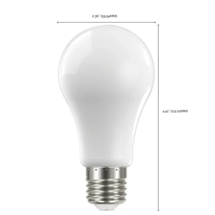 Satco S12433 - 13.5 Watt LED A19; Soft White; Medium Base; 2700K; 90 CRI; 120 Volt - Image 3