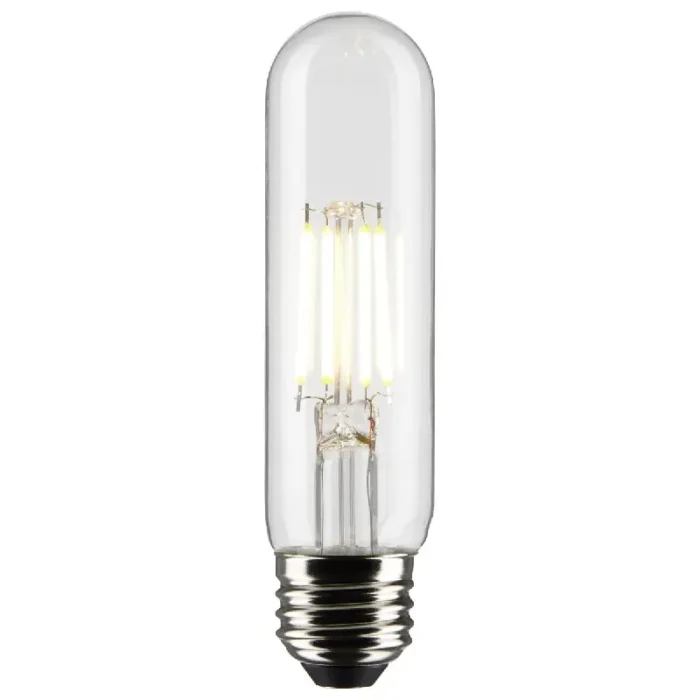 Satco S21344 5.5 Watt T10 LED; Clear; Medium base; 90 CRI; 2700K; 120 Volt - Image 3