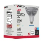 Satco S22253 - 33 Watt PAR38 High Lumen LED; 5000K; Medium base; 120 Volt