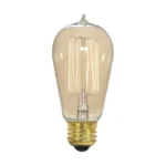 Satco S2413 40 Watt ST19 Incandescent; Clear; 3000 Average rated hours; 160 Lumens; Medium base; 120 Volt - Image 3