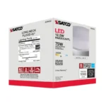 Satco S29432 - 12.5 Watt; PAR30LN LED; 3500K; 40 deg. Beam Angle; Medium base; 120 Volt
