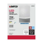 Satco S29434 - 12.5 Watt; PAR30LN LED; 5000K; 40 deg. Beam Angle; Medium base; 120 Volt - Image 2