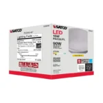 Satco S29445 - 15 Watt; PAR38 LED; 2700K; 40 deg. Beam Angle; Medium base; 120 Volt