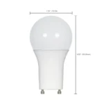 Satco S29814 11 Watt; A19 LED; 2700K; GU24 base; 220 deg. Beam Angle; 120 Volt - Image 3