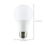 Satco S29835 9.8 Watt; A19 LED; 2700K; Medium base; 220 deg. Beam Angle; 120 Volt - Image 4