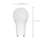 Satco S29840 9.8 Watt; A19 LED; 2700K; GU24 base; 220 deg. Beam Angle; 120 Volt - Image 3