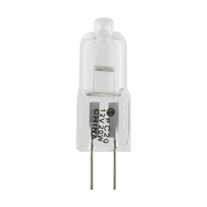 Satco S3120 20 Watt; Halogen; T3; Clear; 2000 Average rated hours; 300 Lumens; Bi Pin G4 base; 12 Volt - Image 2