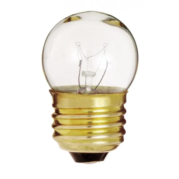 Satco S3794 7.5 Watt S11 Incandescent; Clear; 2500 Average rated hours; 40 Lumens; Medium base; 120 Volt; Carded - Image 2