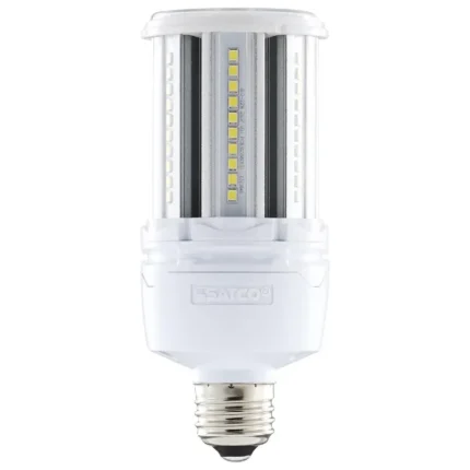 Satco S49391 22 Watt LED HID Replacement; 80 CRI; 5000K; Type B; Ballast Bypass; Medium base; Economy Hi-Pro