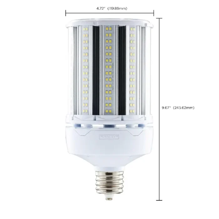 Satco S49396 100 Watt LED HID Replacement; 5000K; Extended Mogul base; Type B Ballast Bypass; Economy Hi-Pro - Image 3