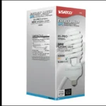 Satco S7339 55W Compact Fluorescent T5 Spiral Lamp - White - E26 Base - Image 2