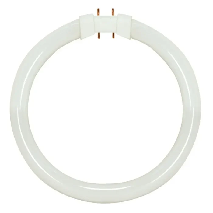Satco S8159 - 40 Watt; T5; Circline Fluorescent; 3500K Neutral White; 82 CRI; 2GX13 (4-Pin) base - Image 1