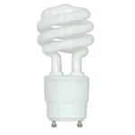 Satco S8207 26 Watt; Spiral Compact Fluorescent; 2700K; 82 CRI; GU24 base; 120 Volt - Image 2