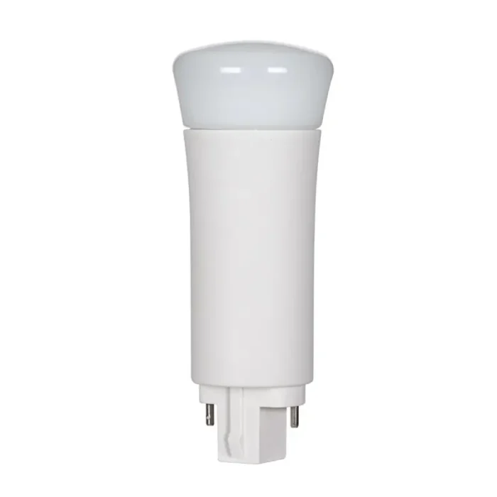 Satco S8537 - 9 Watt LED PL 2-Pin; 3500K; 950 Lumens; G24d base; 50000 Average rated hours; 120 Deg. Beam Angle; Vertical; Type B; Ballast Bypass - Image 1
