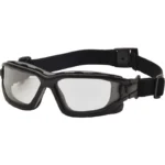 Pyramex SB7010SDNT I-Force® Slim Safety Glasses, Dual Pane Anti-Fog, Clear Lens/Black Frame