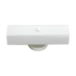 Satco SF77-087 - 2Light - 14" Vanity with White "U" Channel Glass - White Finish