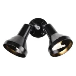 Satco SF77-701 2 Light - 15" Flood Light PAR38 with Adjustable Swivel - Black Finish - Image 2