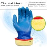 SHOWA 282 Atlas Tempres Insulated Gloves - Size 8 - M - Pair - Image 4