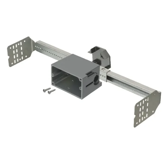 Arlington SL1B18 SliderBar Adjustable Box Kit - 1 Gang - 12" - 18" - Image 2