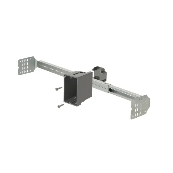 Arlington SL1B24 SliderBar Adjustable Box Kit - 1 Gang - 15" - 24" - Image 4