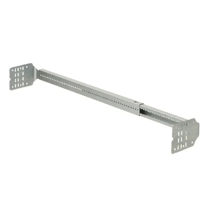 Arlington SL24 SliderBar Adjustable Pre-Bent Box Mounting Bracket - 15" - 24" - Image 2