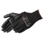 Liberty Safety SP4638BK P-Grip Polyurethane Coated Seamless Work Gloves - Size 7 - S - 12 Pairs