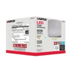 Satco S29446 15 Watt; PAR38 LED; 3000K; 40 deg. Beam Angle; Medium base; 120 Volt