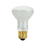 Satco S8519 45 Watt R20 Incandescent; Frost; 5000 Average rated hours; 280 Lumens; Medium base; 130 Volt