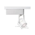 Satco TH234 1 Light - MR16 - 12V Track Head - Round - White Finish - Image 2